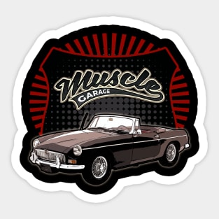 MG MGB 1962 car muscle Sticker